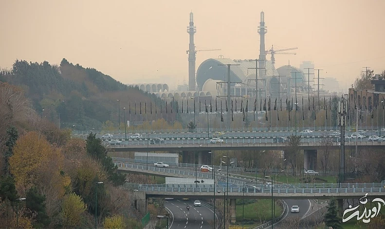 (تصاویر) شرایط ناسالم هوای تهران